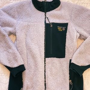 Women Mountain Hardware Fleece Jacket Light Purple
